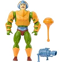 ​Masters of the Universe Origins Toy, Cartoon Collection Man-At-Arms Duncan Action Figure, 5.5-inch Hero with Removable Armor & Accessories