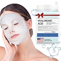 Jelly Mask Powder for Face Mask Skin Care, Natural Gel Facial Mask, Professional Peel Off Face Mask, Spa Face Masks for Moisturizing Brightening & Hydrating, 23 fl.oz (Hyaluronic Acid)