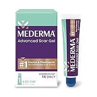 Advanced Scar Gel, Treats Old and New Scars, Reduces the Appearance of Scars from Acne, Stitches, Burns and More, 0.70oz (20g)