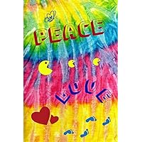 The Peace Tye Dye Love Notebook