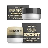 I DEW CARE Dry Shampoo Powder Refill - Tap Secret Refill + Dry Shampoo Powder - Tap Secret Bundle
