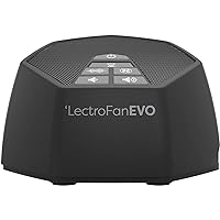 LectroFan EVO Guaranteed Non-Looping Sleep Sound Machine with 22 Unique Fan Sounds, White Noise Variations, and Ocean Sounds, with Sleep Timer