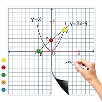 Giant Magnetic XY Coordinate Dry Erase Grid,26