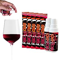 Australia's Secret! Spray - Wine Allergy, Sensitivity & Headache Wine Sulfite Remover | Good Than Wine Drops for Headaches, Red Wine Hangover Prevention Remedies & Wine Drops Filters (Combo Pack)
