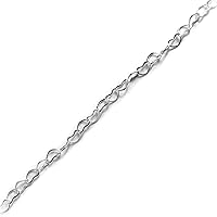 Silver Overlay Beading and Extender Chain CHSF-273-15MM