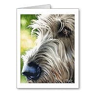 Irish Wolfhound - Set of 10 Note Cards With Envelopes