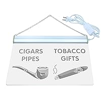 ADVPRO Cigars Pipes Tobacco Gifts Shop LED Neon Sign Multi-Color 16 x 12 Inches st4s43-i732-c