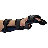 Rolyan Kydex Functional Resting Orthosis for Right Wrist, Wrist Splint for Tendinitis, Inflammation, Carpal Tunnel, & Tendonitis, Wrist Splint & Forearm Support and Alignment, Requires Heat Gun, Small