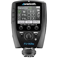 Westcott FJ-X2m Universal Wireless Flash Trigger Compatible with Canon, Nikon, Sony (with Adaptor), Fuji, Panasonic Lumix, and Olympus