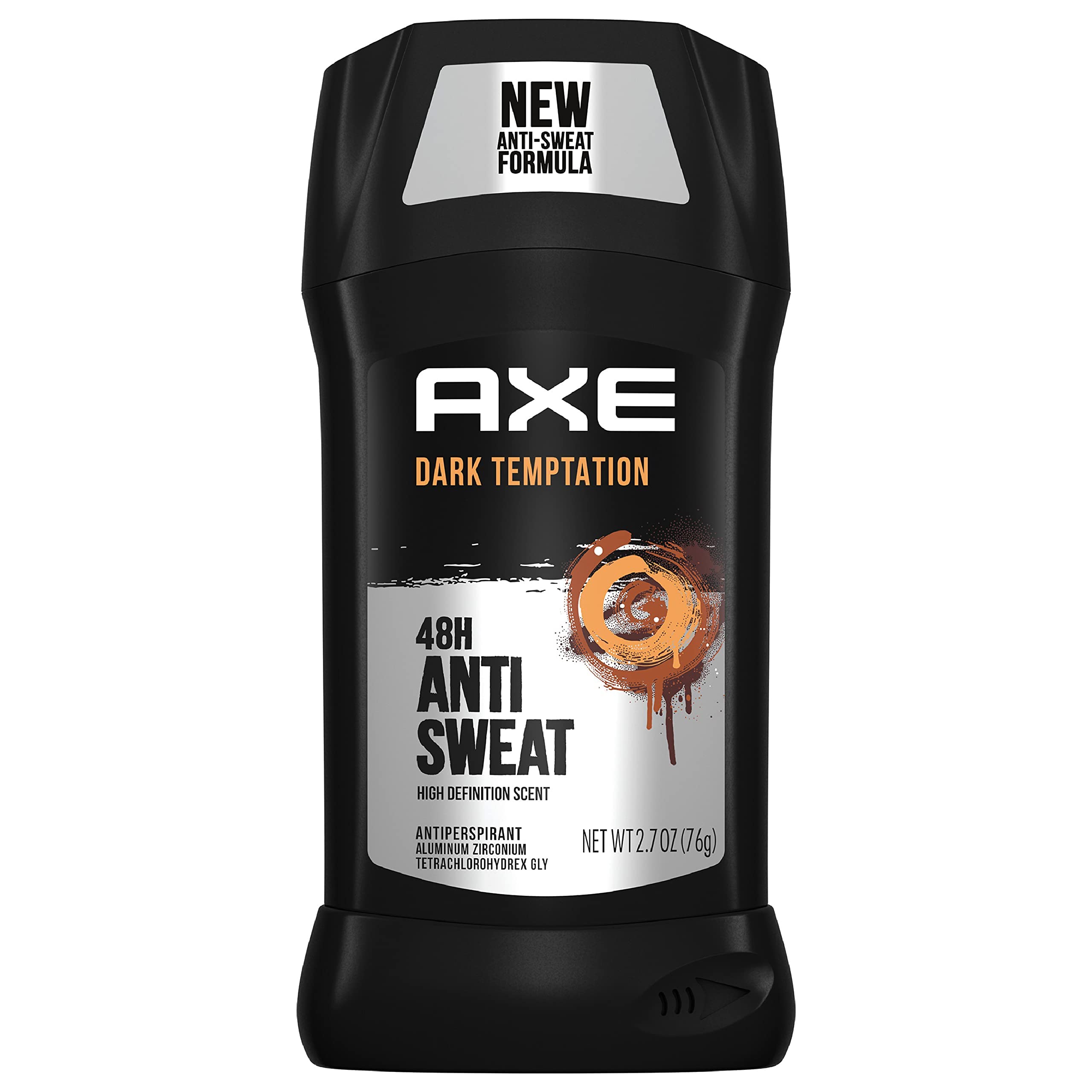 AXE Antiperspirant Deodorant Stick for Men, Dark Temptation 2.7 Ounce (Pack of 6)