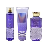 Fresh Cut Lilacs 3 Piece Bundle - Fragrance Mist - Body Cream - Shower Gel - Full Size