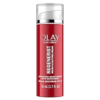 Olay Face Moisturizer Regenerist Microsculpting Cream With SPF 30 Sunscreen and Vitamin E for Advanced Anti-Aging, 50ml