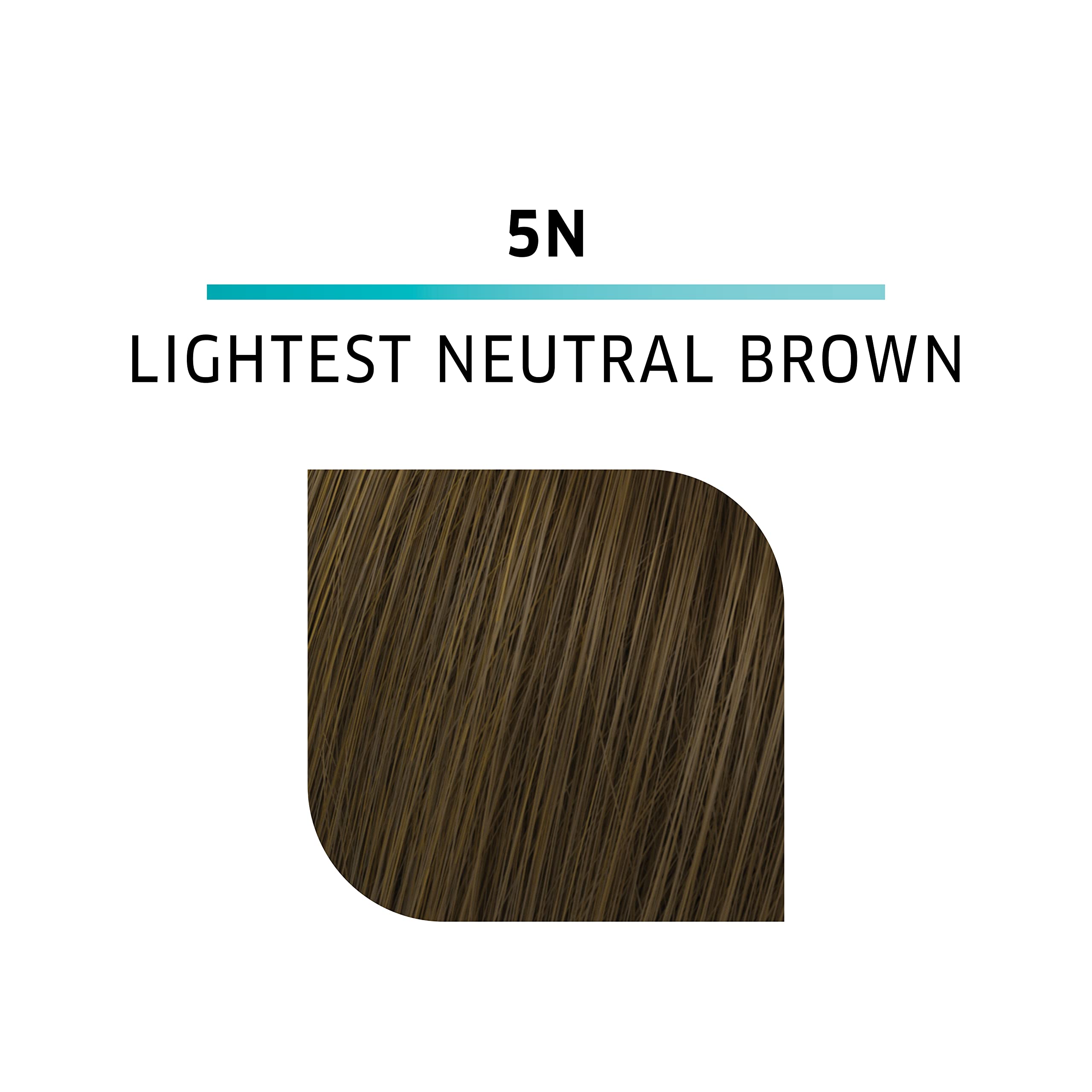 WELLA Color Charm Demi Permanent Hair Color, 5N Lightest Neutral Brown,2 oz