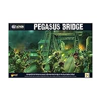 Warlord Bolt Action Pegasus Bridge 1:56 WWII Table Top Wargaming Plastic Model Kit 409910040