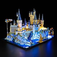 BRIKSMAX Led Lighting Kit for LEGO-76419 Hogwarts Castle and Grounds - Compatible with Lego Harry Potter Building Set- Not Include Lego Set