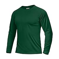 Boladeci Men's UPF 50+ Sun Protection UV SPF Shirts Long Sleeve Lightweight Quick Dry Swim T-Shirts Rash Guard