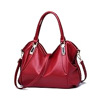 Soft Top Handle Hobo Bag for Women, Casual Large Capacity Satchel Travel Handbag Purses Ladies Outdoor Shoulder Bags
