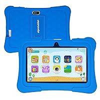 Kids Tablet, 7 inch Android Tablet for Kids, 2GB RAM 32GB ROM Toddler Tablets with Case, Bluetooth, WiFi, Parental Control, Dual Camera, FM, Educational, Games