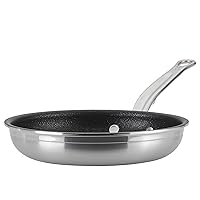 Hestan - ProBond Collection - TITUM 100% Triple Bonded Nonstick Stainless Steel Frying Pan, Induction Cooktop Compatible, Made without PFOAs (8.5-Inch)