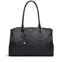RADLEY London Hampstead Ziptop Workbag Handbag for Women, Made from Textured Leather with Top Handle, Handbag with Zip-top Closure & Press Stud Fastening, Women's Bag with Interior Slip Pocket