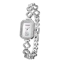 Women's Diamonds Quartz Jewelry Strap Bracelet Watch Lucy Clover Luxury Watches for Ladies