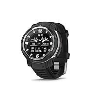 Garmin Instinct Crossover Rugged Hybrid GPS Smart Watch with Analogue Precision Timing, Over 40 Sports Apps, Notifications and Garmin Pay