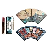 FLORASIS Blooming Rouge Love Lock Lipstick M1666 Bed of Roses & Floral Engraving Odey Makeup Palette (The Encounter)