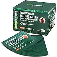 EcoVenger Bed Bug Killer to Go Wipe 28pcs Pack,Portable Travel-Sized Individual Wipes,Kills 100% All Stages on Contact- Kills Resistant Bugs- Kills Eggs- Non-Toxic- Child & Pet Friendly