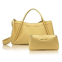 NEWBELLA Tote Bag for Women, Large Capacity Crossbody Handbag Hobo with Buckle Closure