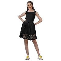 Solid Lace Evening Mini Dress for Party Sleeveless Women Clothing
