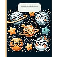 Composition Notebook-College Ruled: Space book n.1 - perfect for note taking and study (Italian Edition)
