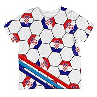 World Cup Croatia Soccer Ball All Over Toddler T Shirt Multi 4T