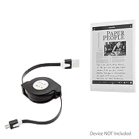 BoxWave Cable for Remarkable Paper Tablet (Cable miniSync, Retractable, Portable Sync Cable for Remarkable Paper Tablet