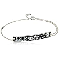 Alex and Ani 'A Wrinkle in Time' Sterling Silver Find Your Place in the Universe Pull Chain Bracelet