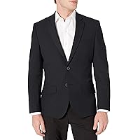 Amazon Essentials Men's Long-Sleeve Button-Front Slim-Fit Stretch Blazer