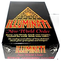 Illuminati 1995 New World Order Card Game Factory Sealed CCG Nib(INWO: Limited Edition Booster Pack POP)(540 Cards Total) by Steve Jackson( First Printing Original Version Extremely Rare 1994-1995)