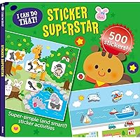 I Can Do That! Sticker Superstar: An At-home Play-to-Learn Sticker Workbook with 500 Stickers! (I CAN DO THAT! STICKER BOOK #2) I Can Do That! Sticker Superstar: An At-home Play-to-Learn Sticker Workbook with 500 Stickers! (I CAN DO THAT! STICKER BOOK #2) Paperback