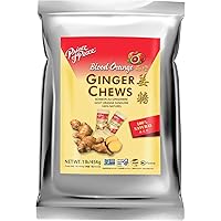 Blood Orange Ginger Chews, 1 lb. – Candied Ginger – Candy Pack – Ginger Chews Candy – Natural Candy