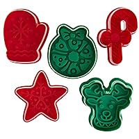 R & M International 0488 Christmas Stampers for Pastry, Cookies, and Fondant, 2.75