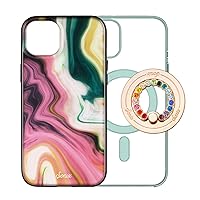 Sonix Case + Magnetic Ring (Rainbow) for MagSafe iPhone 15 Plus, iPhone 14 Plus | Agate