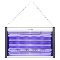 YISSVIC Electric Bug Zapper, Indoor Insect Killer, Powerful Mosquito Zapper, Fly Zapper, Mosquito Killer Indoor with 3 Bulbs for Home Office Restaurant