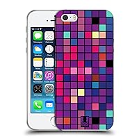 Disco Mosaic Tiles Soft Gel Case Compatible with Apple iPhone 5 / iPhone 5s / iPhone SE 2016