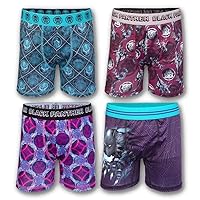 Marvel Black Panther Boys' 4pk Boxer Briefs Spandex Underwear