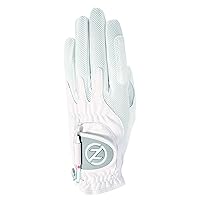 Zero Friction Ladies Compression-Fit Synthetic Golf Gloves, Universal Fit One Size