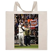 Barry Bonds - Cotton Photo Canvas Grocery Tote Bag #G340129