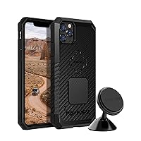 Rokform - iPhone 11 Pro Max Rugged Case + Swivel Dash Mount Phone Mount for Car, Truck, or Van
