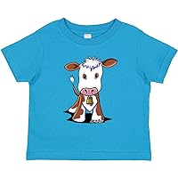 inktastic Little Brown Cow Toddler T-Shirt - KiniArt