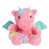 Aurora® Adorable Palm Pals™ Anya Dragon™ Stuffed Animal - Pocket-Sized Play - Collectable Fun - Pink 5 Inches