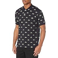 Lacoste Men's Short Sleeve Allover Croc Polo Shirt