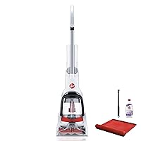Hoover PowerDash Pet+ Compact Carpet Cleaner Machine with Storage Mat, Lightweight, Powerful Pet Stain Remover and Deodorizer, Carpet Shampooer, FH50704V, White